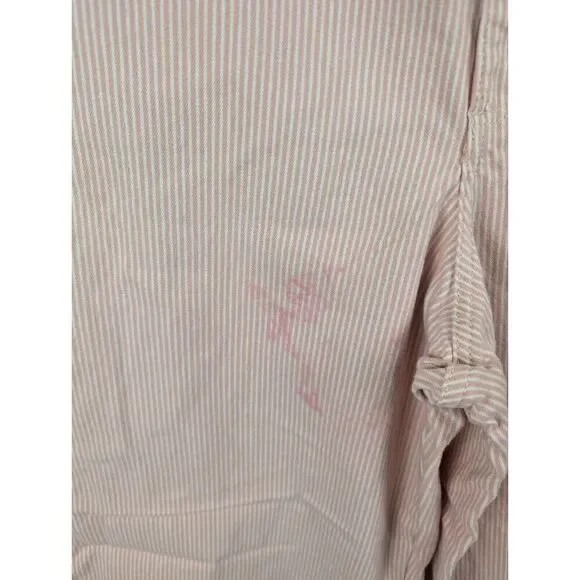 Wrangler Pants Womens 29X31 Pink Stripe Casey Jones Wide Leg Painter Pants - Picture 4 of 11